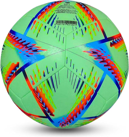 MHS™ Unisex-adult World Cup Training Soccer Football Ball, Premium Quality with Excellent Bounce and Shape Retention.