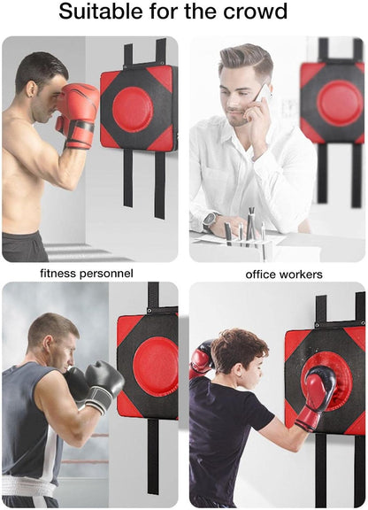 Punch Wall Pad | Punch Wall Focus Target Pad Boxing Punching Pad for Training - Wall Focus Target Foam PU Leather Blocking Pad for Gym Training, Boxing Gym,