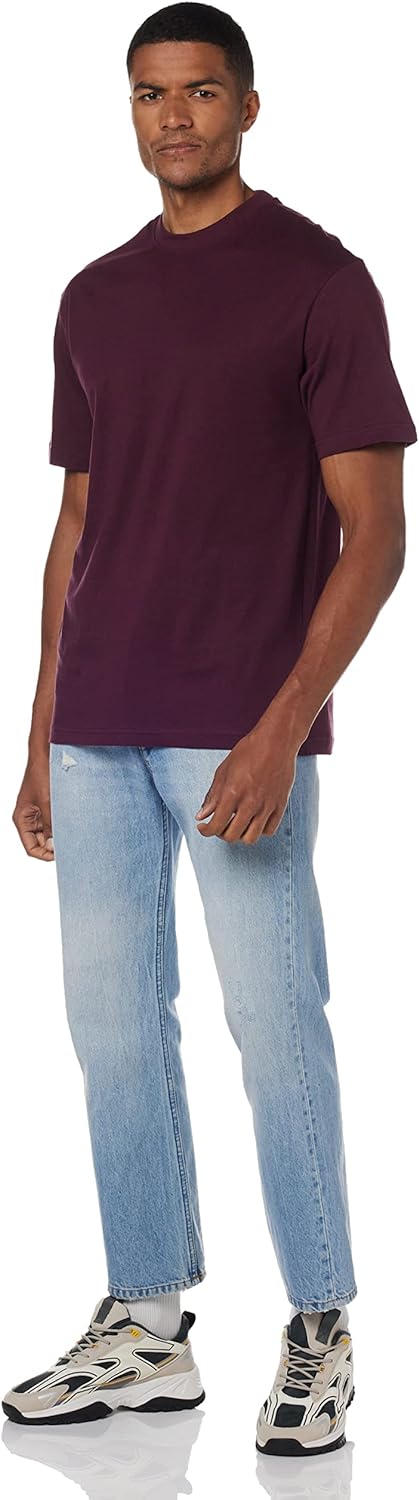 Urban Classics mens Tall Tee Oversized T-Shirt Oversized Short Sleeves T-Shirt with Dropped Shoulders, 100% Jersey Cotton (pack of 1)