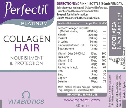 Vitabiotics Perfectil Plus Hair, 60 Tablets