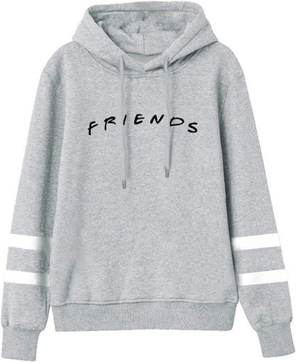 Fashion Casual Friend Hoodie Sweatshirt Friend TV Show Merchandise Women Graphic Tops Hoodies Sweater Funny Hooded Pullover