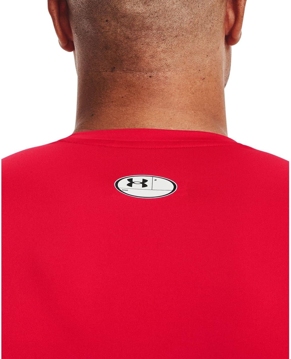 Under Armour Mens Armour Heatgear Compression Short-sleeve T-shirt Short Sleeve