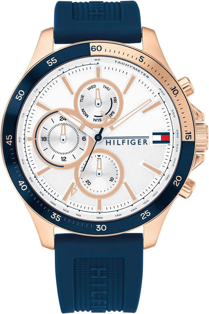 Tommy Hilfiger BANK Men's Watch, Analog