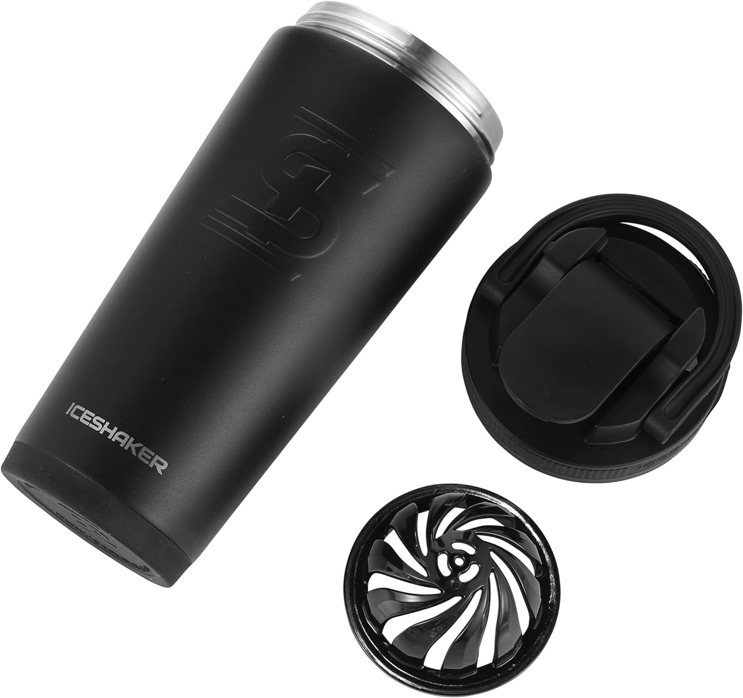 Ice Shaker 770ml Stainless Steel Insulated Water Bottle Protein Mixing Cup - Holds Ice for 30+ Hours As seen on Shark Tank