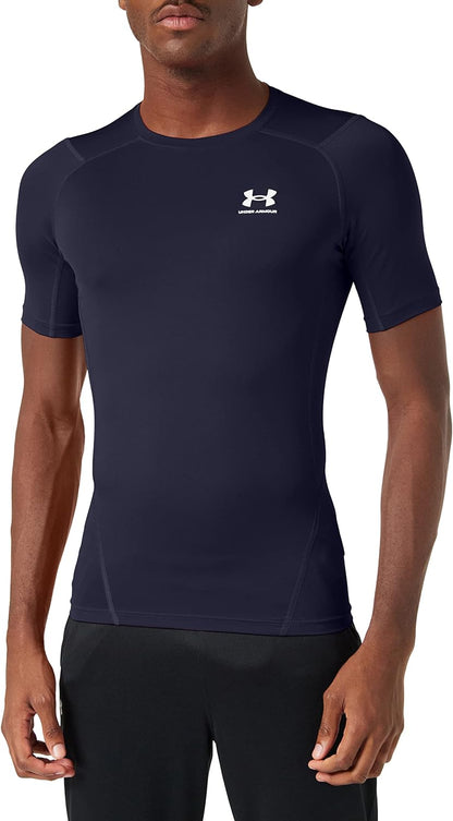 Under Armour mens Armour Heatgear Compression Short-sleeve T-shirt Short Sleeve