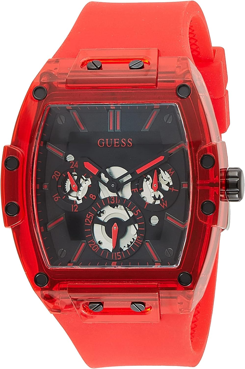 GUESS 43x51MM Crystal Accented Watch