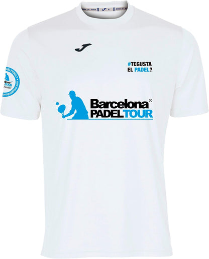 Barcelona Padel Tour | Technical Short Sleeve T-shirt"Te gusta el pádel" | Man | Soft Touch and Quick Drying | Sportswear