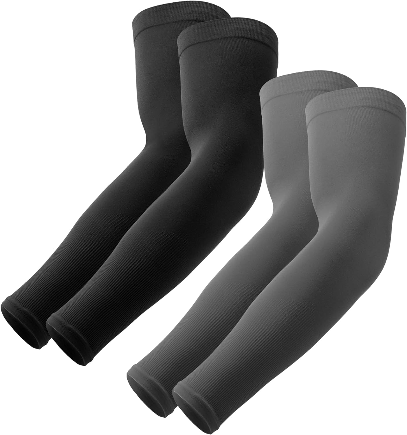 OutdoorEssentials UV Sun Protection Arm Sleeves - Cooling Compression Arm Sleeve - Sports & UV Arm Sleeves for Men & Women