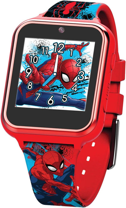 Accutime SPD4664AZ Marvel Spider-Man Miles Morales Digital Smartwatch for Kids, 40 mm Diameter, Black