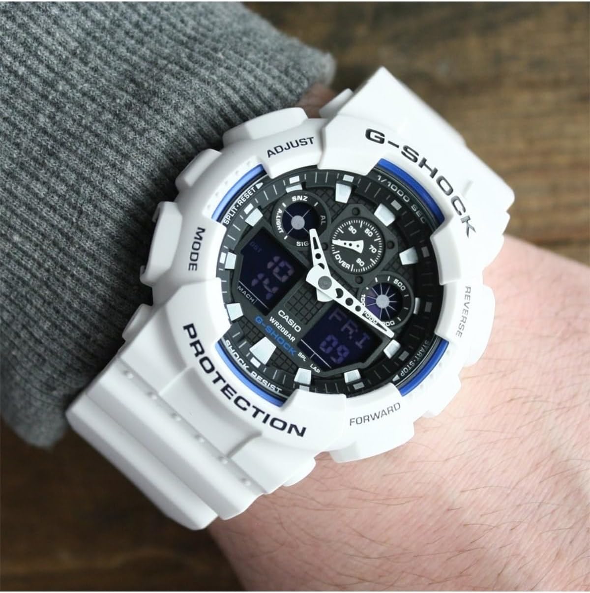 Casio AW 500Bb 1E G Shock Analog Digital Watch