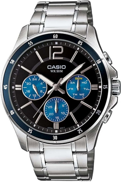 Casio Stainless Steel Analog Watch