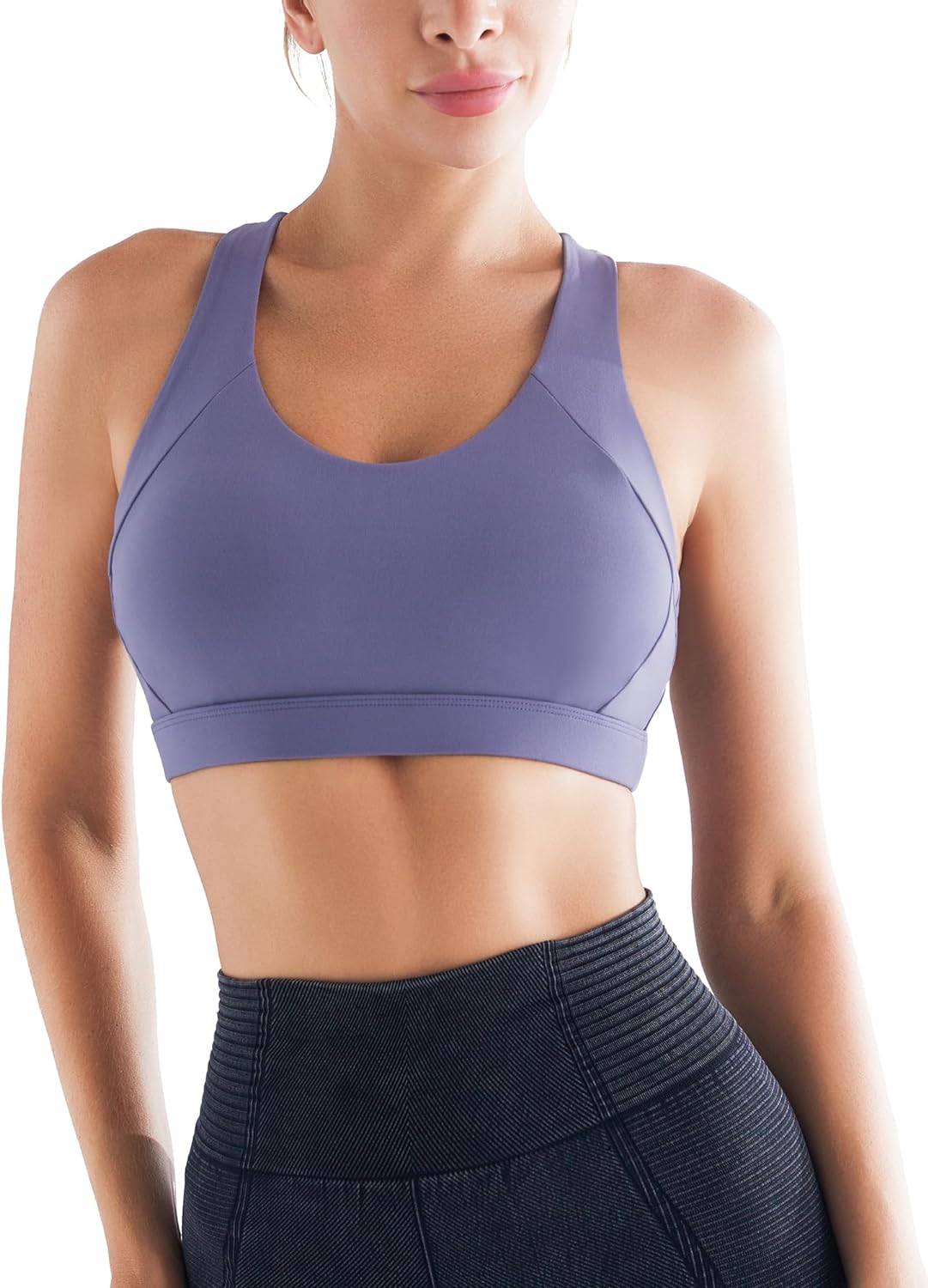 RUNNING GIRL womens Full Coverage Women's Plus Sports Bras