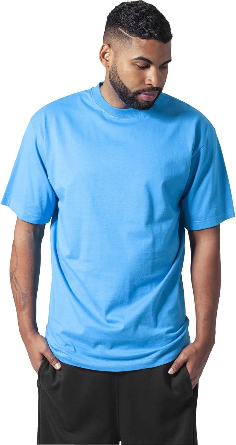 Urban Classics mens Tall Tee Oversized T-Shirt Oversized Short Sleeves T-Shirt with Dropped Shoulders, 100% Jersey Cotton (pack of 1)