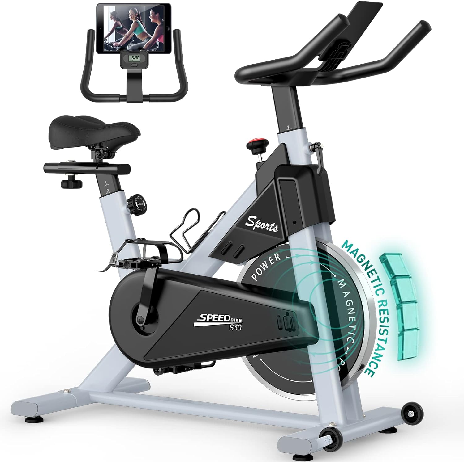 Indoor bike magnetic online resistance