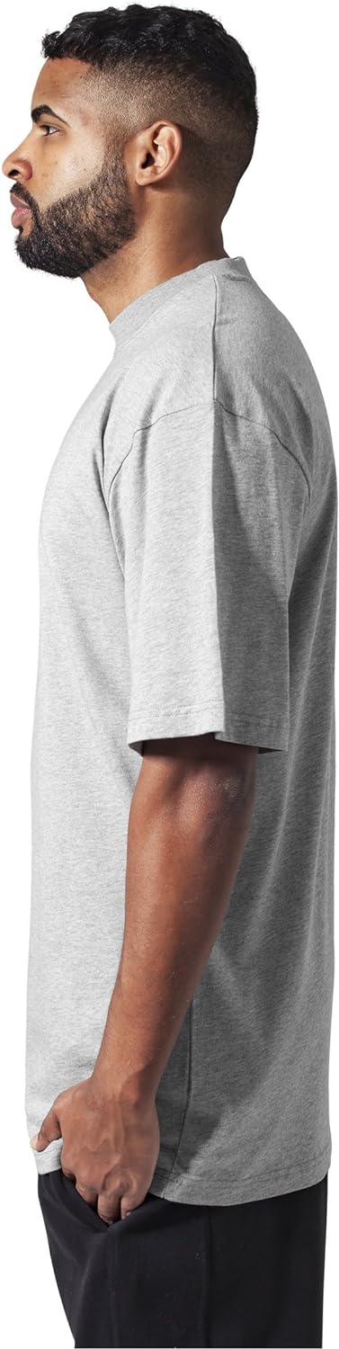 Urban Classics mens Tall Tee Oversized T-Shirt Oversized Short Sleeves T-Shirt with Dropped Shoulders, 100% Jersey Cotton (pack of 1)