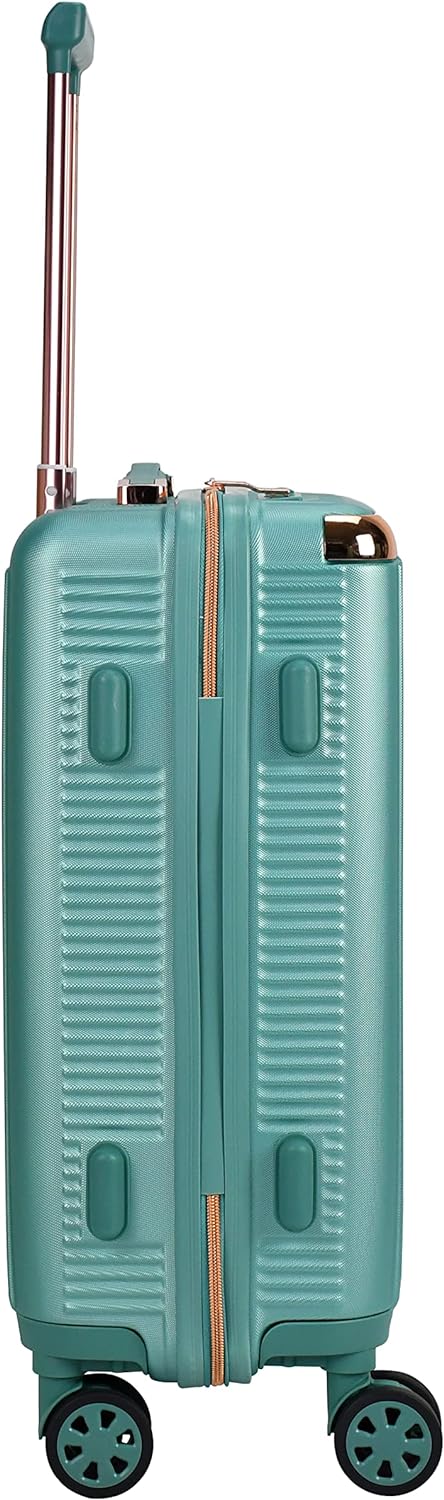 Senator Hard case luggage for Unisex ABS Lightweight 4 Double Wheeled Suitcase with Built-In TSA Type lock A5123