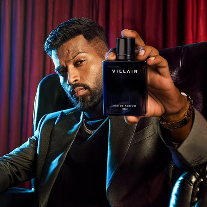 Villain Long Lasting Perfume For Men 100 Ml - Eau De Parfum Men - Premium Long Lasting Perfume & Fragrance Spray - Woody & Spicy