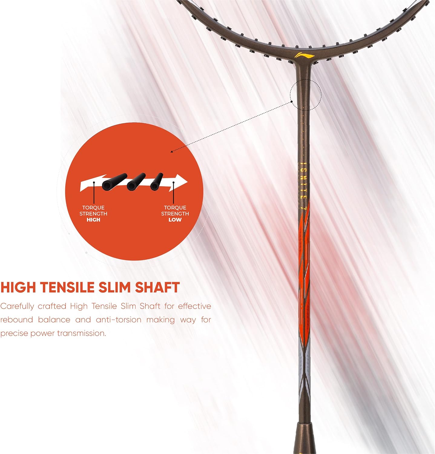 Li-Ning IGNITE 7 (SPEED RACKET. 77 grams)