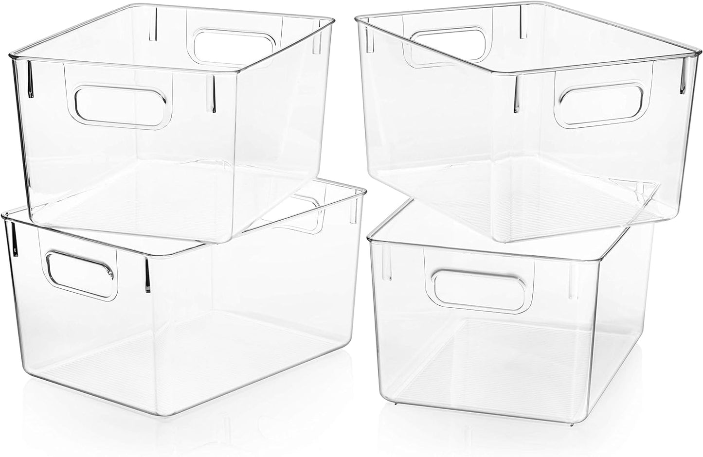 CLEARSPACE Plastic Storage Bins