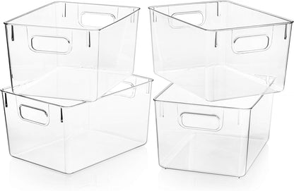 CLEARSPACE Plastic Storage Bins