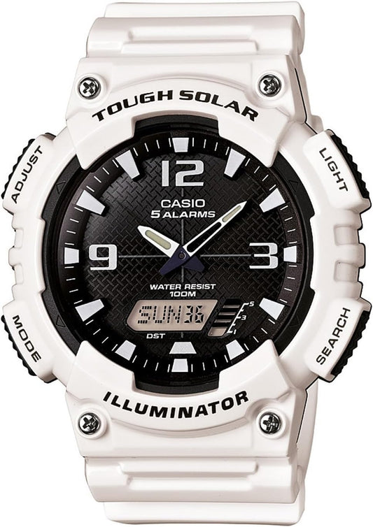 Tough Solar Illuminator Watch for Men by Casio, Analog/Digital, Resin