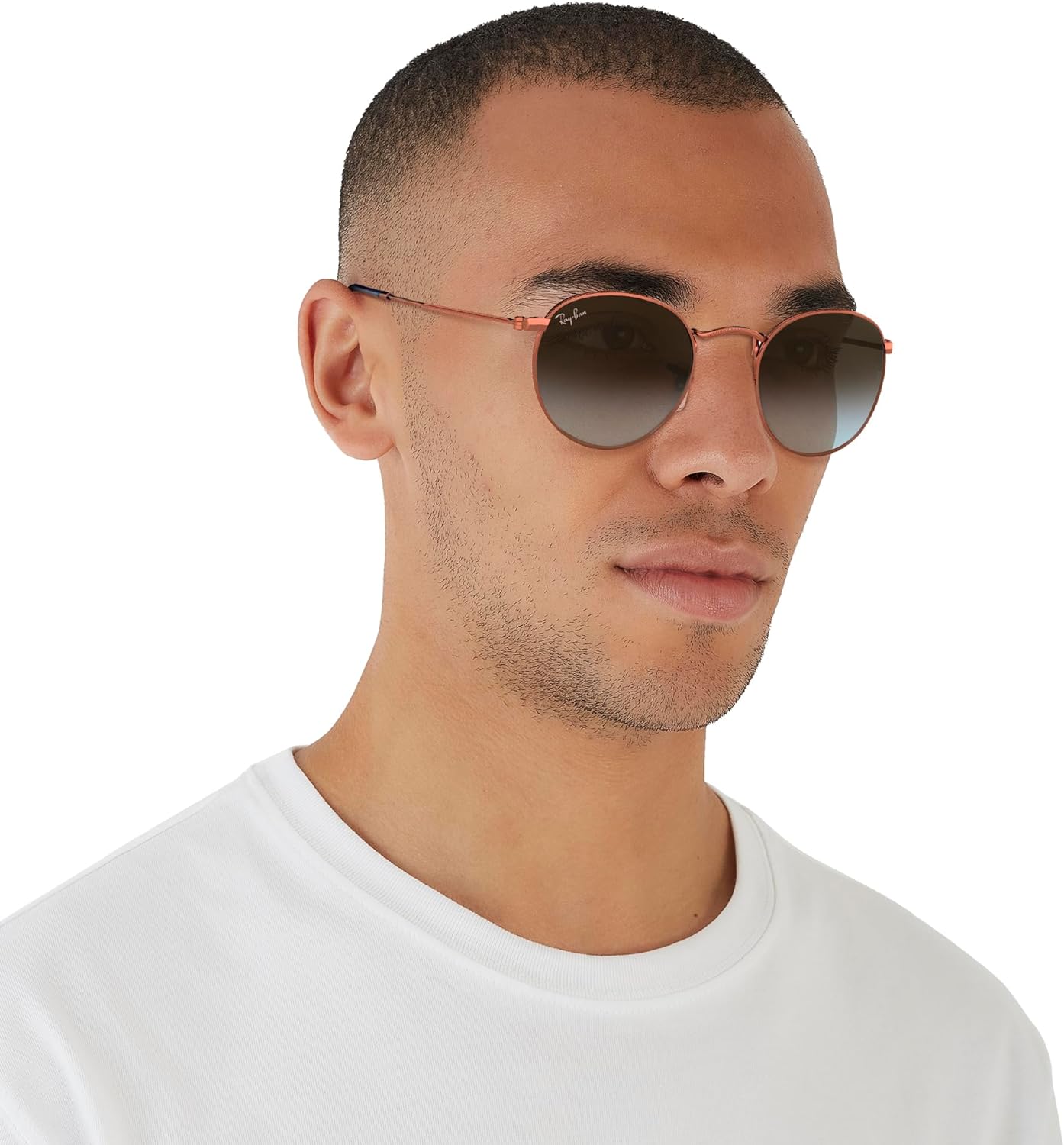 Ray-Ban Rb3447 Round Metal Evolve Photochromic Sunglasses