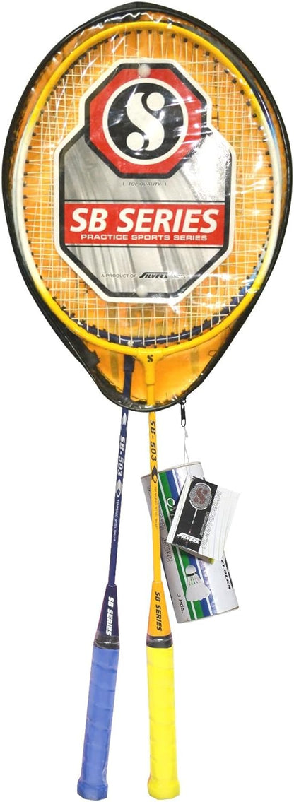 Silver's Unisex Adult SB-503 Badminton Racquet Combo - multicolour, G3