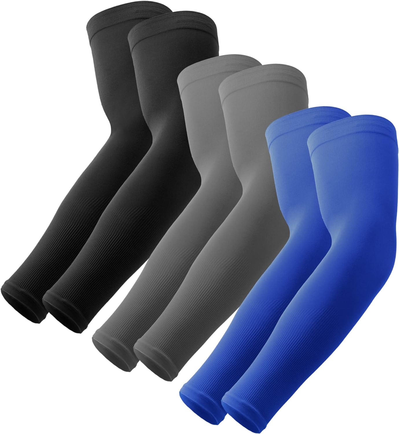 OutdoorEssentials UV Sun Protection Arm Sleeves - Cooling Compression Arm Sleeve - Sports & UV Arm Sleeves for Men & Women