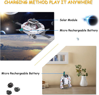 AESGOGO STEM Projects for Kids Ages 8-12, Solar Robot Toys 6-in-1 Science Kits DIY Educational Building Space Toy, Christmas Birthday Gifts for 7 8 9 10 11 12 13 Year Old Boys Girls Teens.