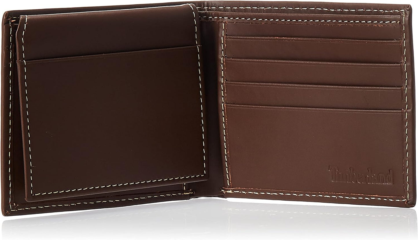 Timberland Leather Men's Cloudy Passcase, Tan