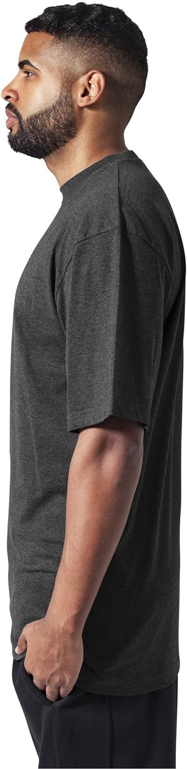 Urban Classics mens Tall Tee Oversized T-Shirt Oversized Short Sleeves T-Shirt with Dropped Shoulders, 100% Jersey Cotton (pack of 1)