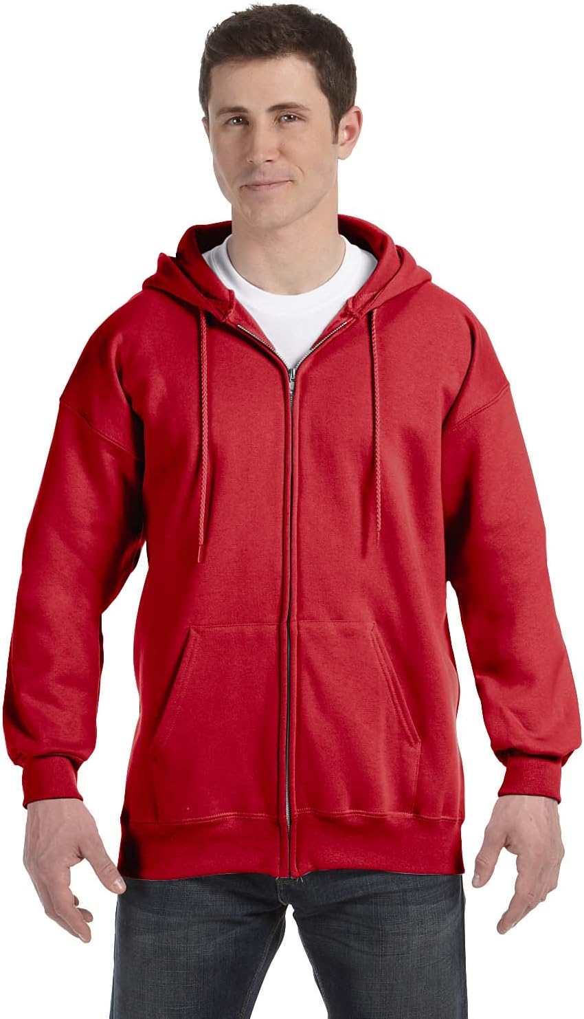 Hanes Men's Full Zip Ultimate Heavyweight Hoodie