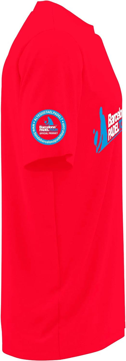 Barcelona Padel Tour | Technical Short Sleeve T-shirt"Te gusta el pádel" | Man | Soft Touch and Quick Drying | Sportswear