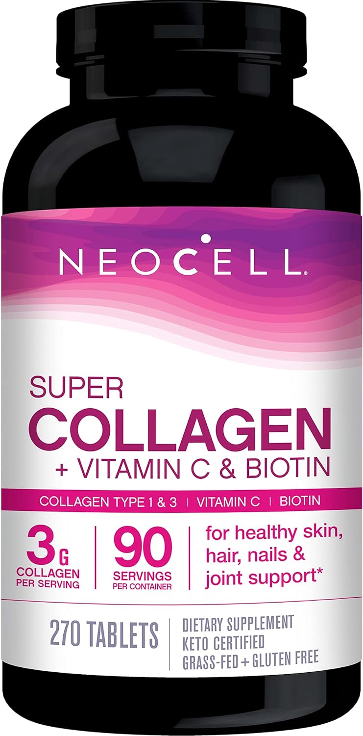 Neocell Super Collagen PlUS C, 250 Tablets