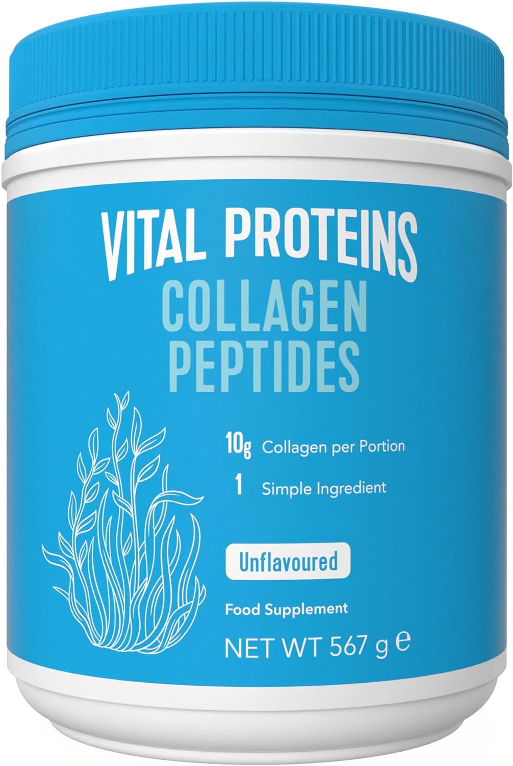 Vital Proteins Collagen Peptides Unflavored - 27 servings - 547g (19.3 Oz) (packaging may vary)