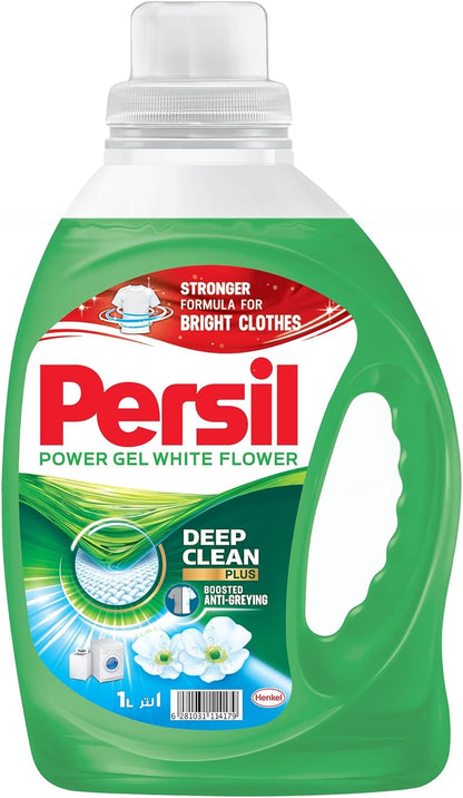 Persil Power Gel Liquid Laundry Detergent For All Washing Machines - 7 Litres, With 2X Power Vs Powder, Deep Clean Technology For Perfect Cleanliness And Long-Lasting Freshness