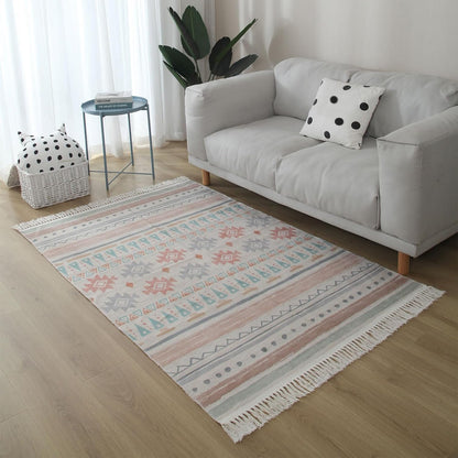 Area Rugs For Living Room Bedroom, Cotton Linen Floor Mat, Mrkhojahas 50x160cm