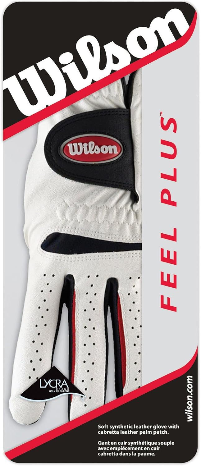 Wilson Men's Feel Plus Golf Glove