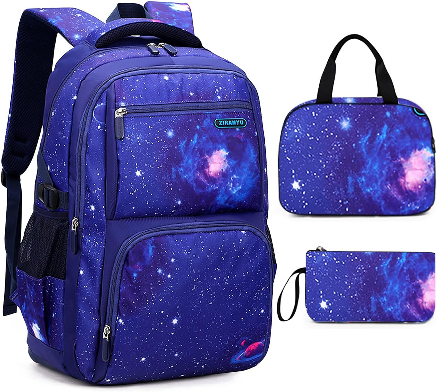 URbazaar Boy Starry Sky Printed Primary Junior High University School Bag Bookbag,Backpack,Casual Shoulder Bag Travel Rucksack