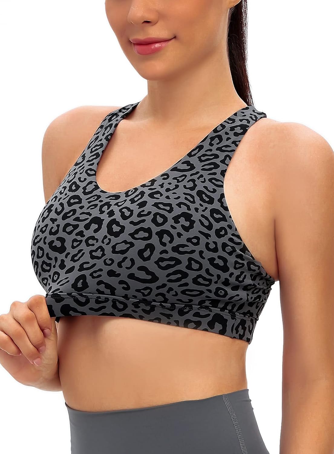 RUNNING GIRL womens Full Coverage Women's Plus Sports Bras