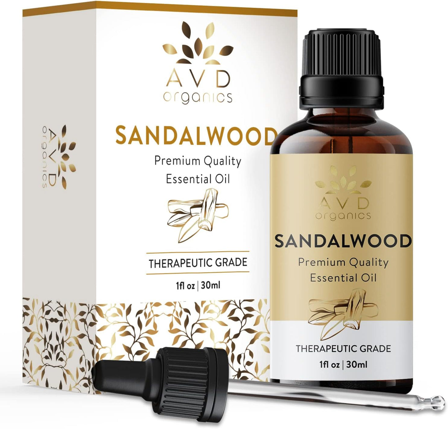 AVD Organics Sweet Orange Essential Oil 100ml - Pure, Natural, Cold Pressed & Undiluted -Use in Aromatherapy Diffusers for Mood Lifting - 3.38 fl. Oz