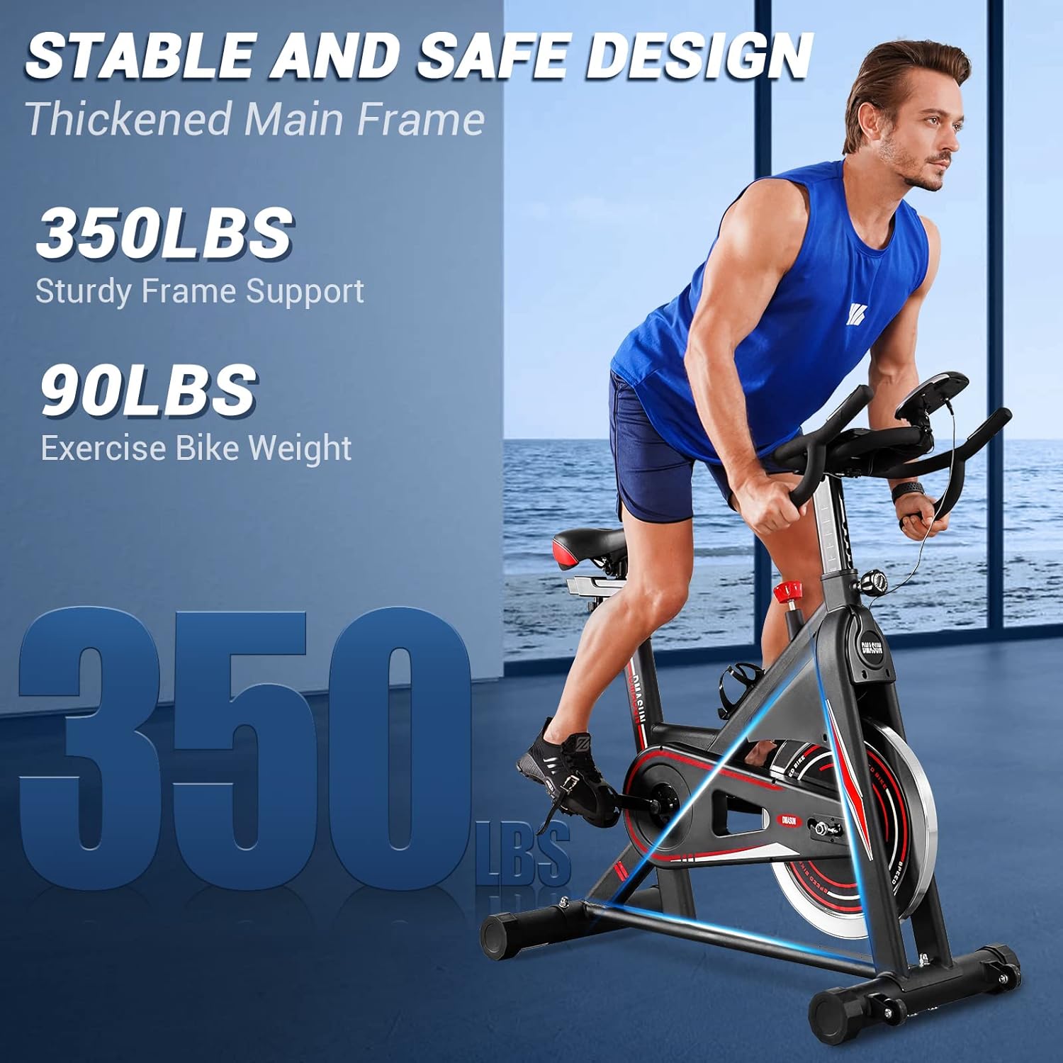 Exercise bike heavy flywheel hot sale