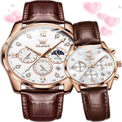 OUPINKE Men's Automatic Mechanical Watches Luxury Business Dress