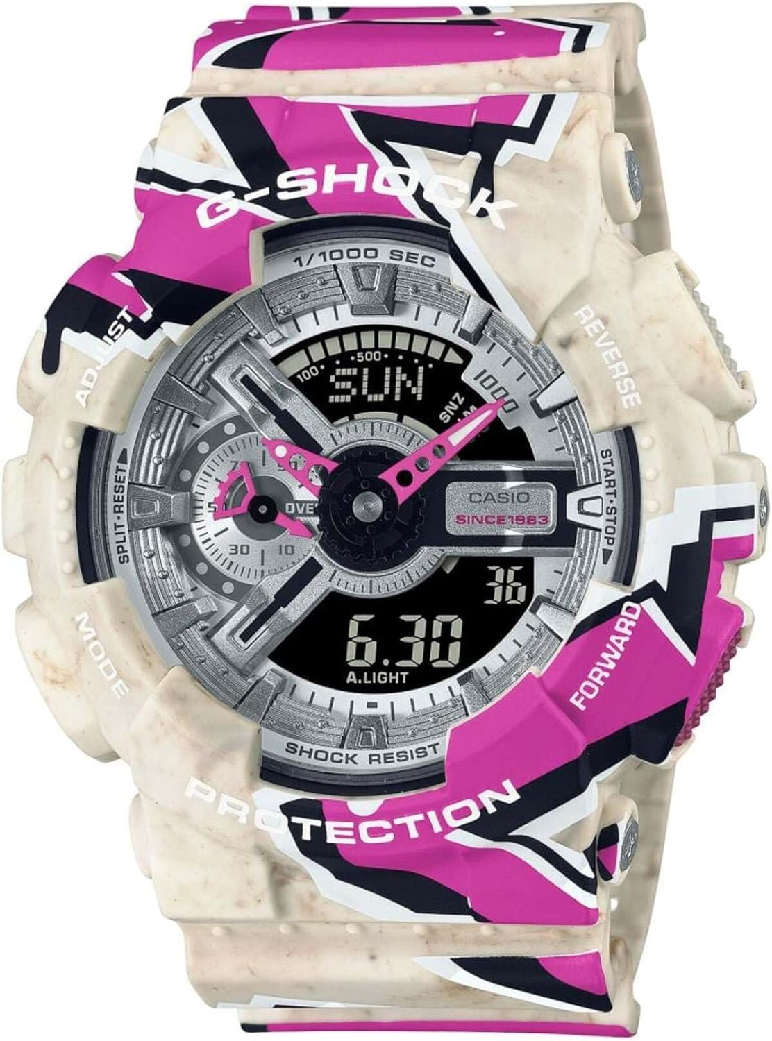 Casio G-Shock Analog-Digital World Time Watch