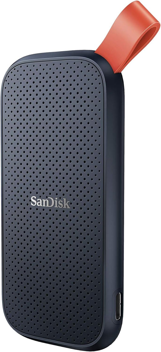 SanDisk 1TB Portable SSD - Up to 800MB/s, USB-C, USB 3.2 Gen 2 - SDSSDE30-1T00-G26