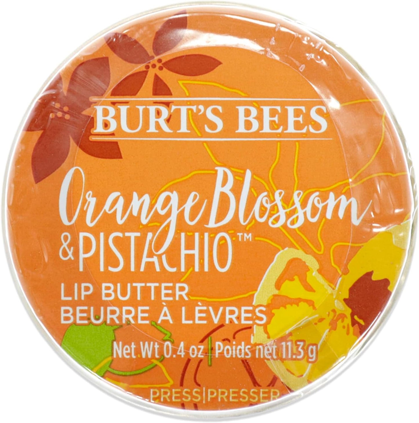 BURT'S BEES 100% Natural Origin Moisturising Lip Butter with Lavender and Honey, 1 Tin 11.3 g