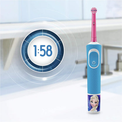 Oral B Vitality D100 CLS Sensi Ultrathin Rechargeable Toothbrush + EB 20-2 Brush Head Bundle