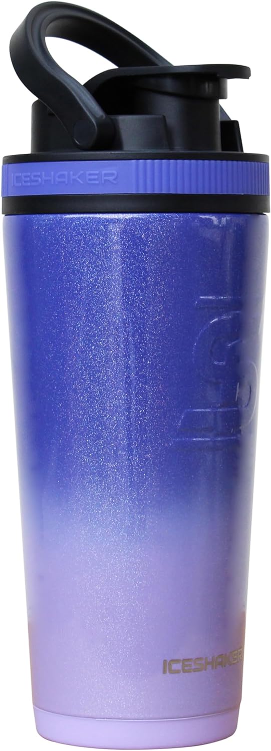 Ice Shaker 770ml Stainless Steel Insulated Water Bottle Protein Mixing Cup - Holds Ice for 30+ Hours As seen on Shark Tank