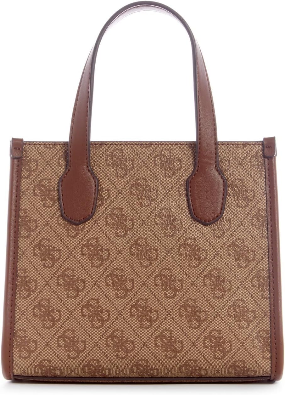 Guess SB866577-LGW Silvana 2 Compartment Mini Tote, Beige