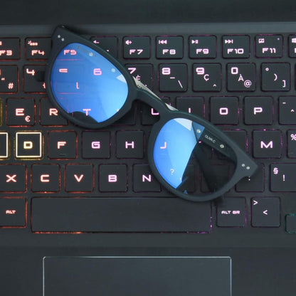 HORUS X • Blue Light Blocking Glasses - Gaming and Sunglasses - Anti-Fatigue & Eyestrain for Screens - Esport - Men and Women